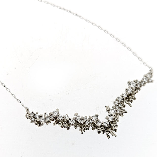 Adelaide Diamond V Necklace