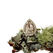 Full view of Ana Ring - Rustic Diamond.