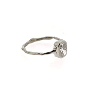 Angled view of AnnaBeth Diamond Ring.