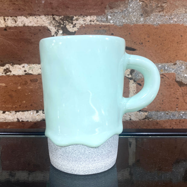 Latte Drip Mug - Mint tall