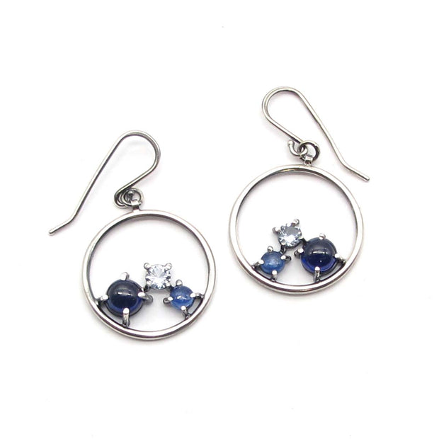 Blue Nest  - Earrings
