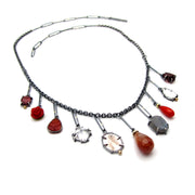 Red Charm Necklace