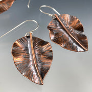Sept 23 - Leaf Earrings - MAKE + SIP CLASS