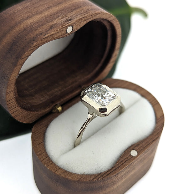 Lofted AnnaBeth Diamond or Moissanite Ring