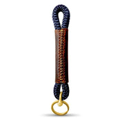 Navy Nautical Rope Keychain